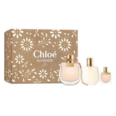 chloe woman set(edp 75ml+body lotion 100ml+miniature)23|the perfume shop chloe nomade.